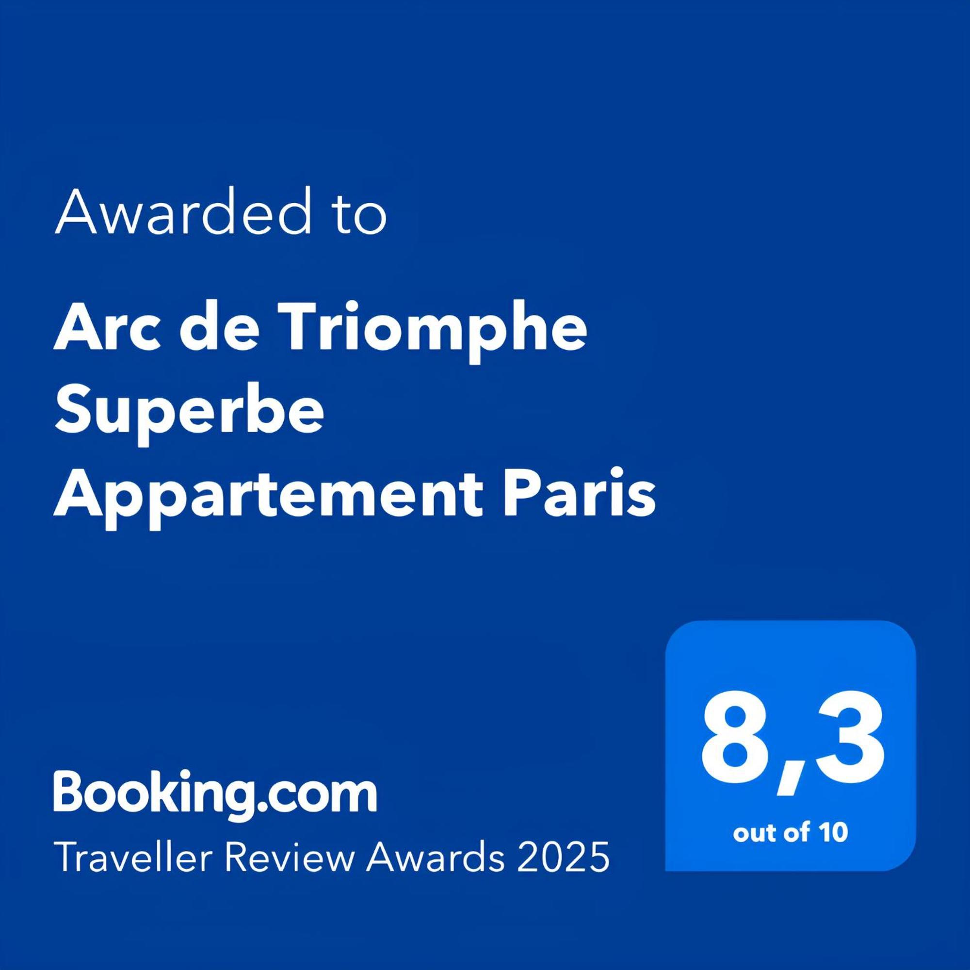 Arc De Triomphe Superbe Appartement Paris Free Netflix Esterno foto